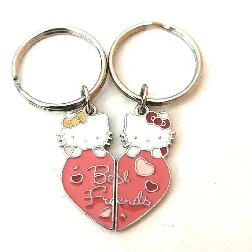 Hello Kitty 2 best friends Hot 2 keychains